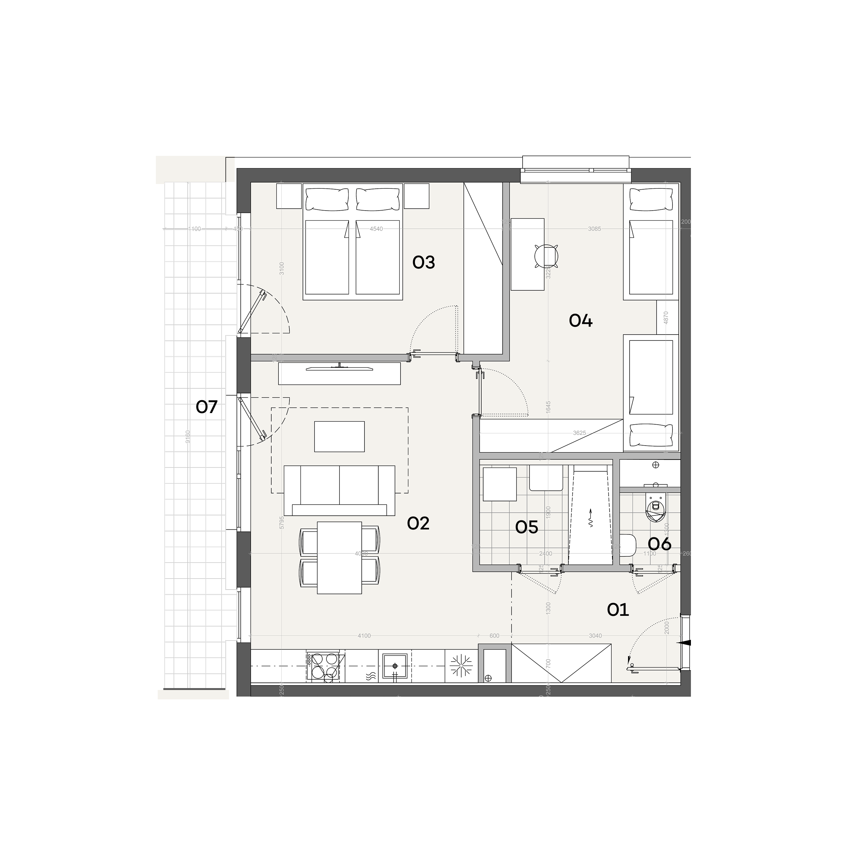 Residence B2.211 plan