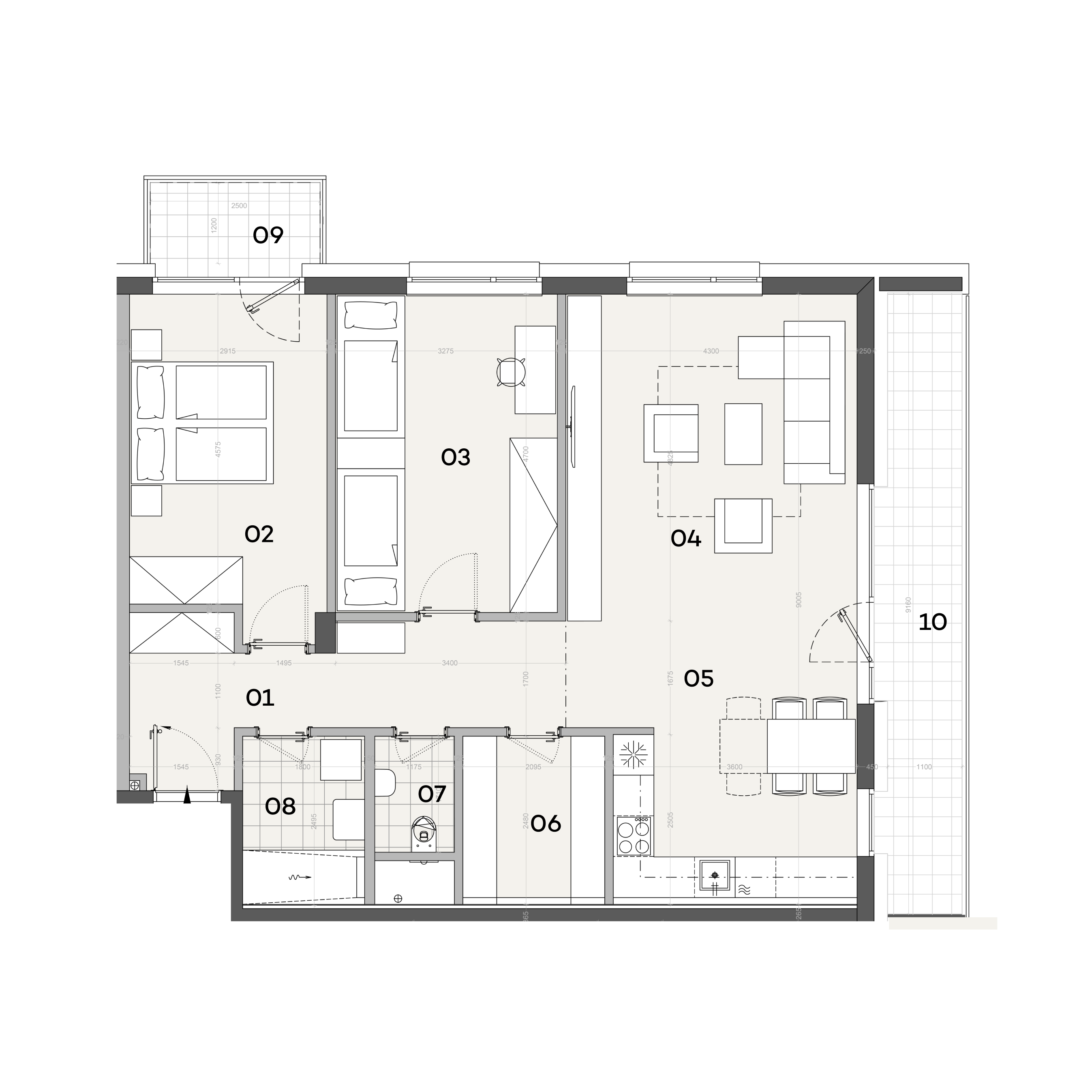 Residence B2.303 plan