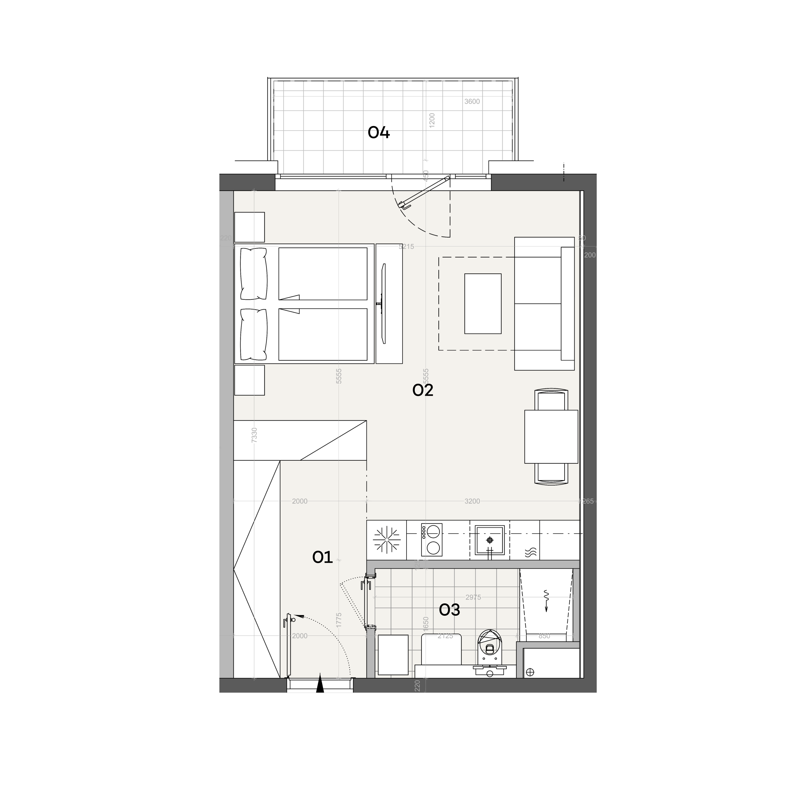Residence B2.414 plan